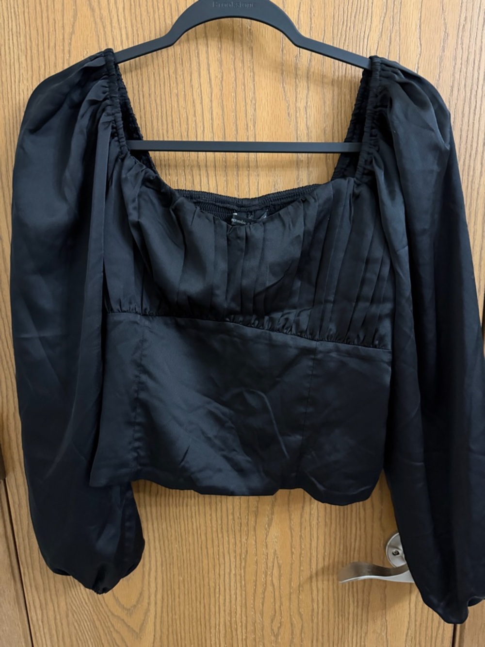 NWT Abercrombie & Fitch Black Blouse